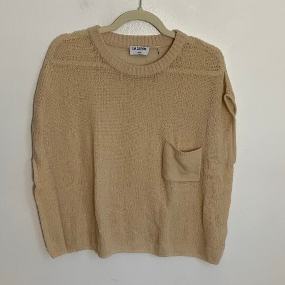 LNA Loma Semi Sheer sweater size medium - Picture 5 of 10